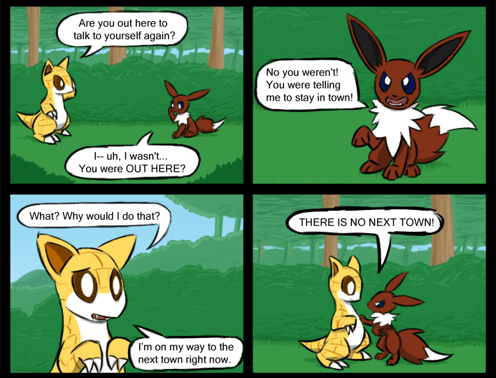 In which Eevee is dumbfounded at things. 2.