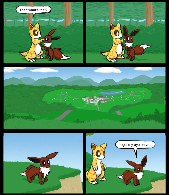 In which Eevee is dumbfounded at things. 3.